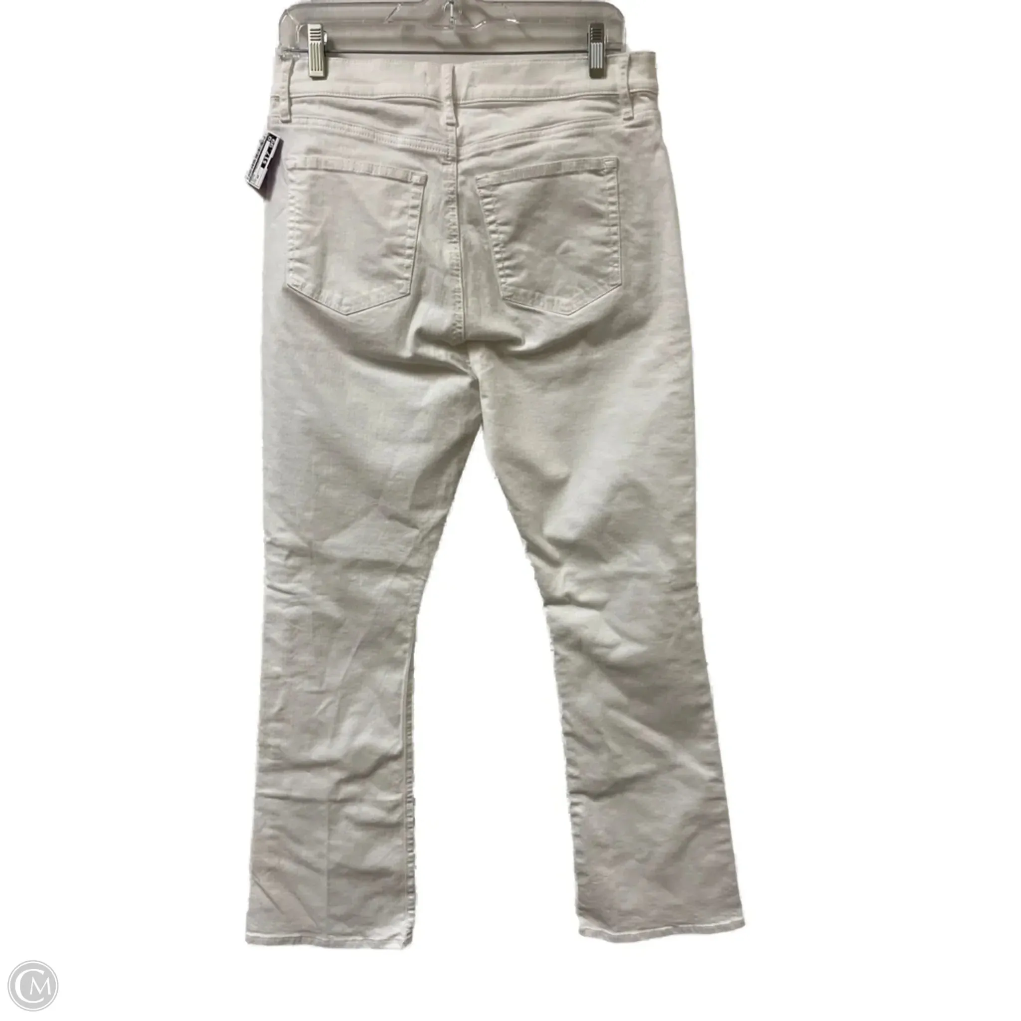 Jeans Straight By Loft In White. Size: 10