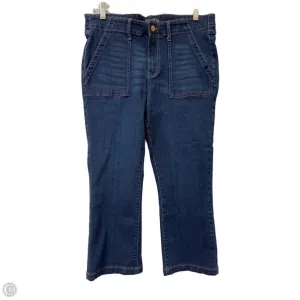 Jeans Straight By Nanette By Nanette Lepore In Blue Denim. Size: 12p