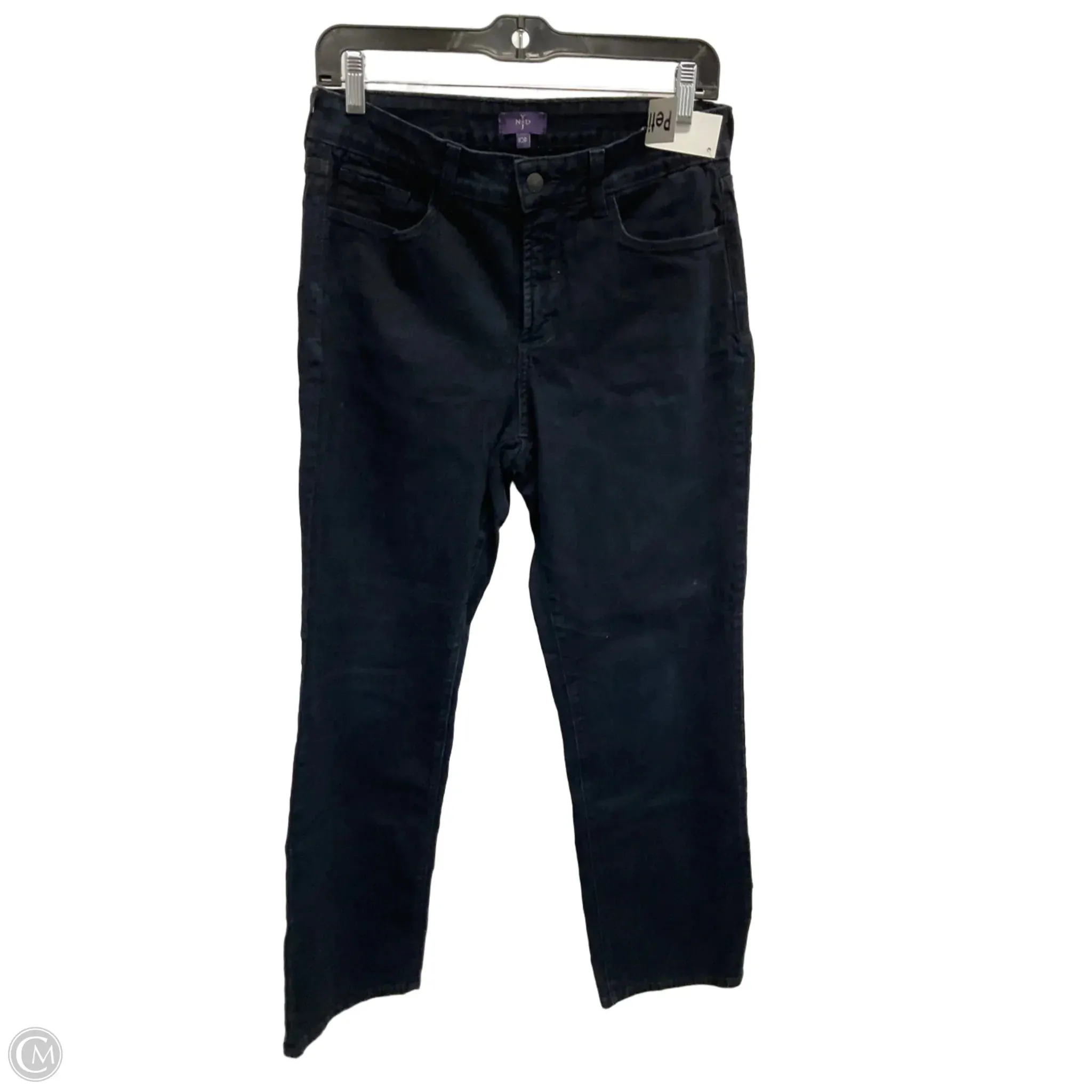 Jeans Straight By Not Your Daughters Jeans In Blue Denim. Size: 10p