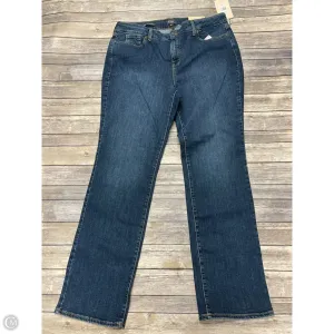 Jeans Straight By Not Your Daughters Jeans In Blue Denim. Size: 18