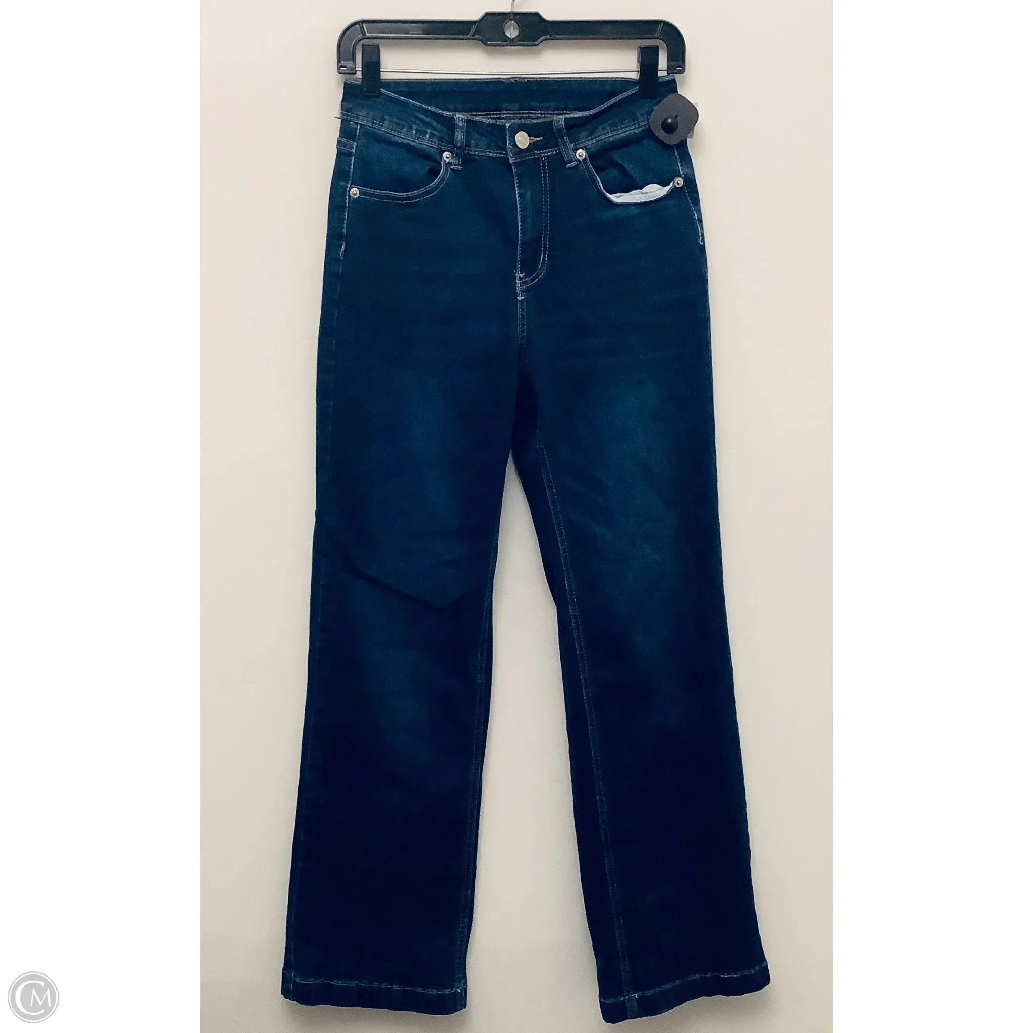 Jeans Wide Leg By Cme In Blue Denim. Size: 4