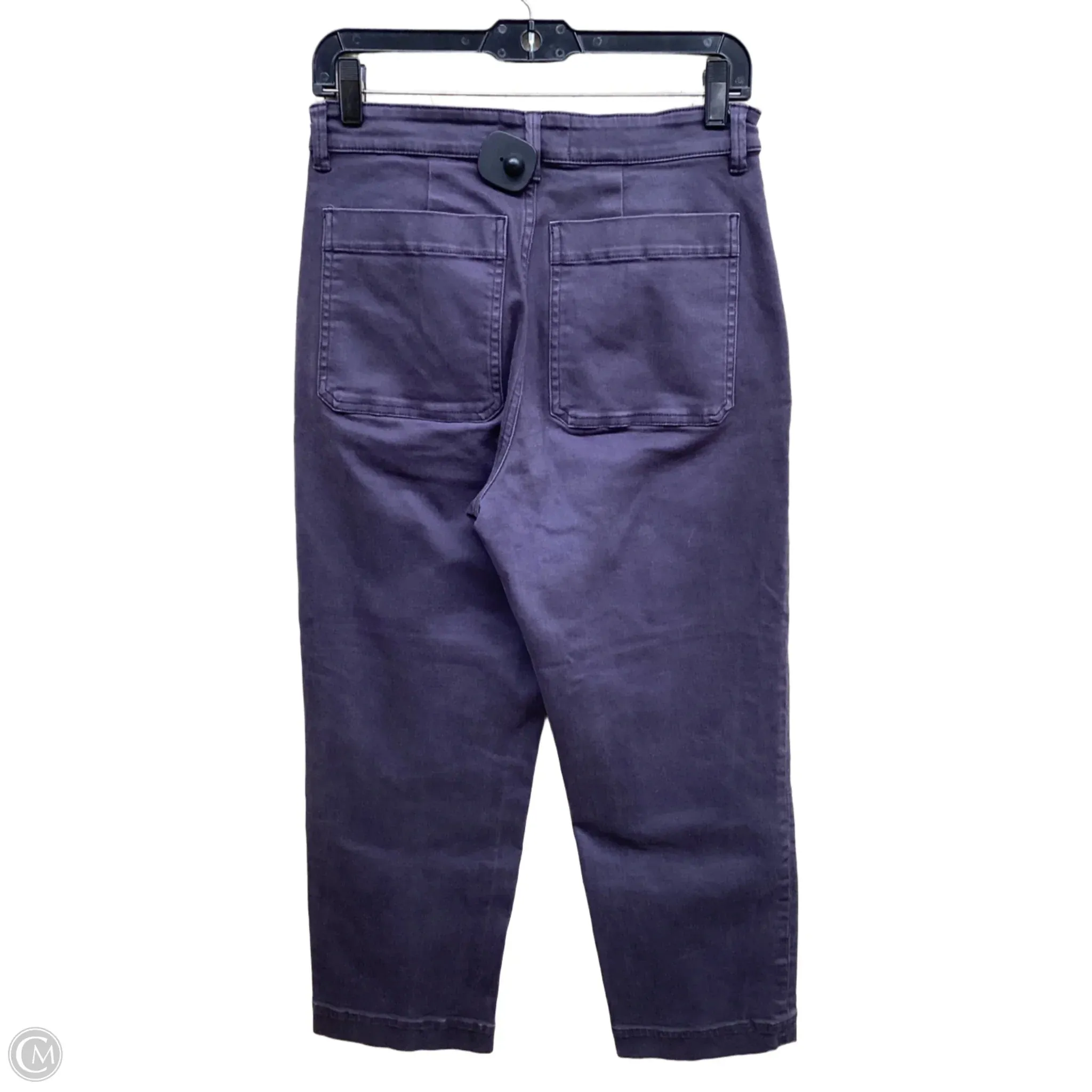 Jeans Wide Leg By Everlane In Purple Denim. Size: 6