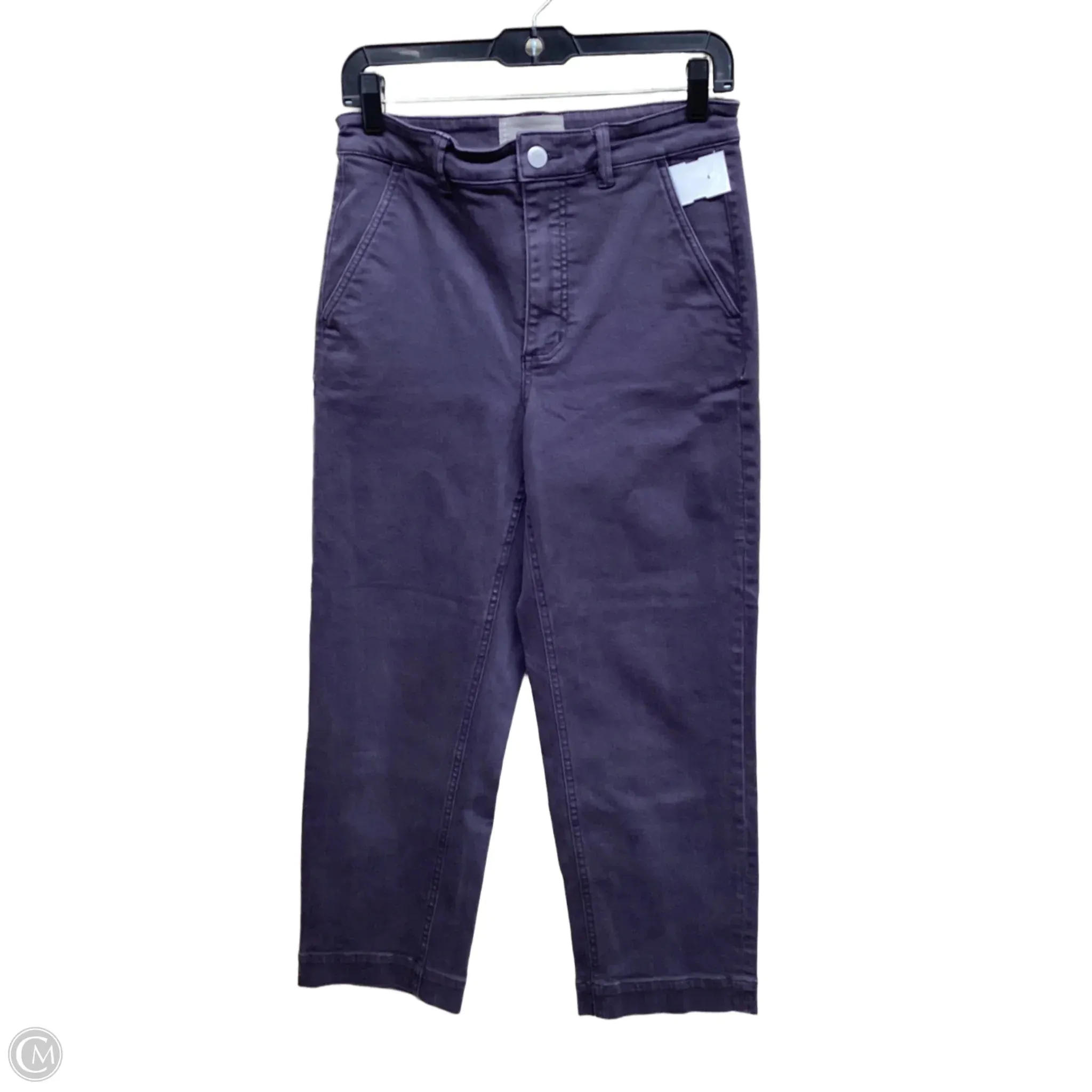 Jeans Wide Leg By Everlane In Purple Denim. Size: 6