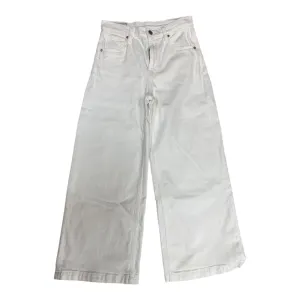 Jeans Wide Leg By Gap In White. Size:2