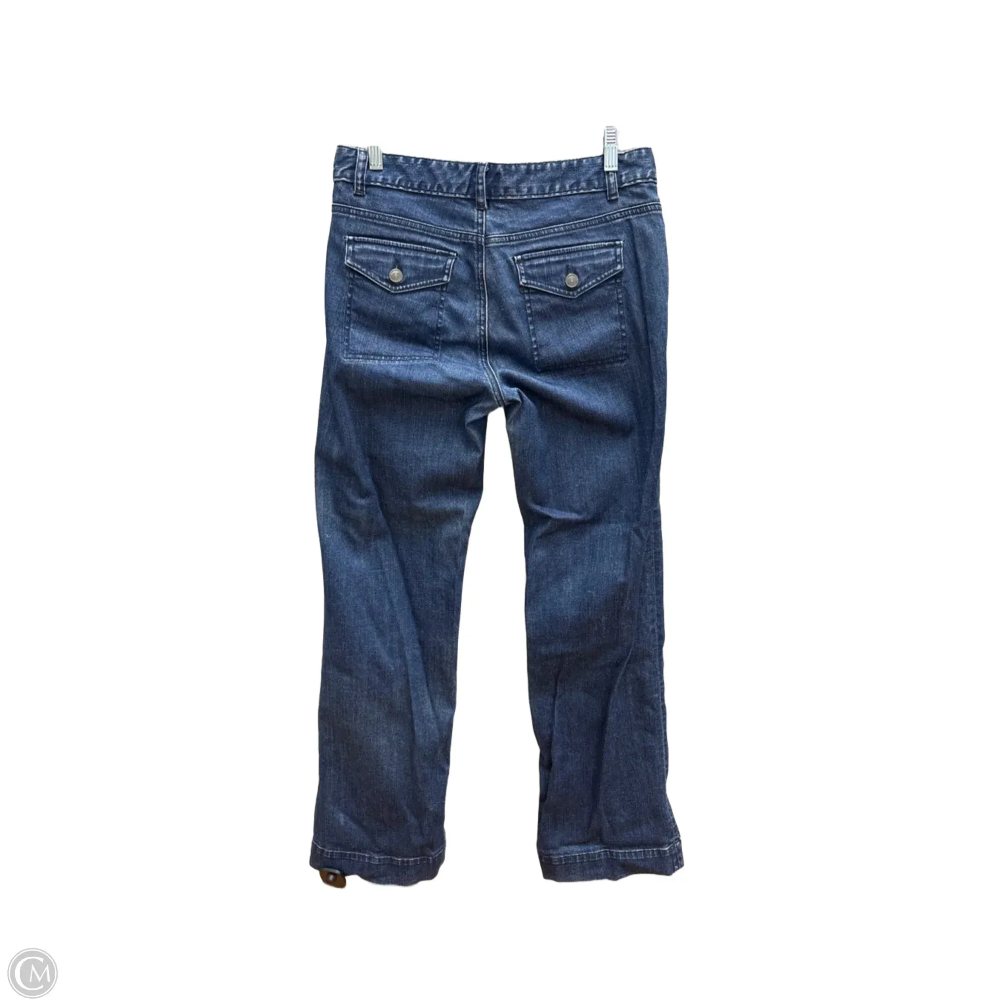 Jeans Wide Leg By Loft In Blue Denim. Size: 6
