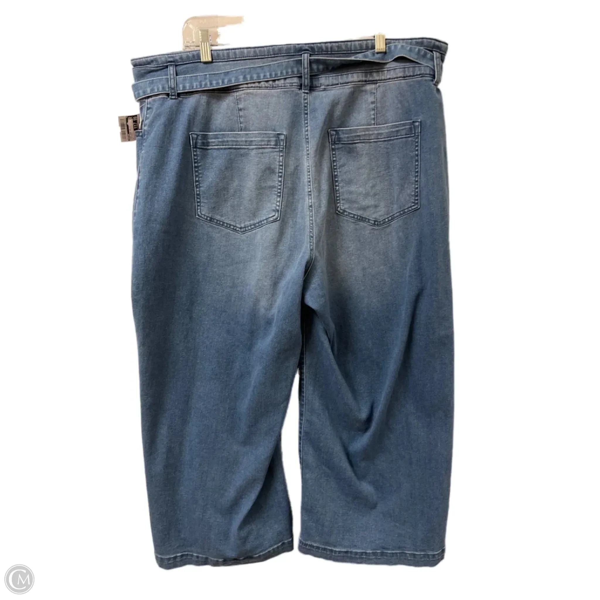 Jeans Wide Leg By Nurture In Blue Denim. Size: 20