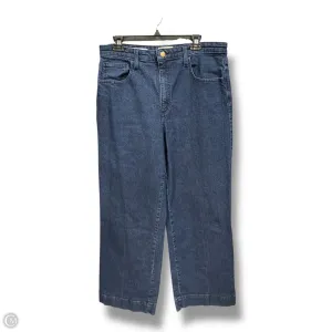 Jeans Wide Leg By Universal Thread In Blue Denim. Size: 14