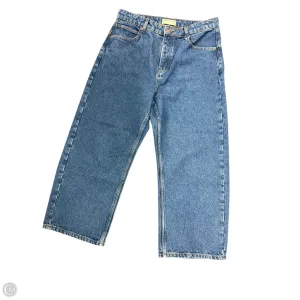 Jeans Wide Leg By We The Free In Blue Denim. Size: 10