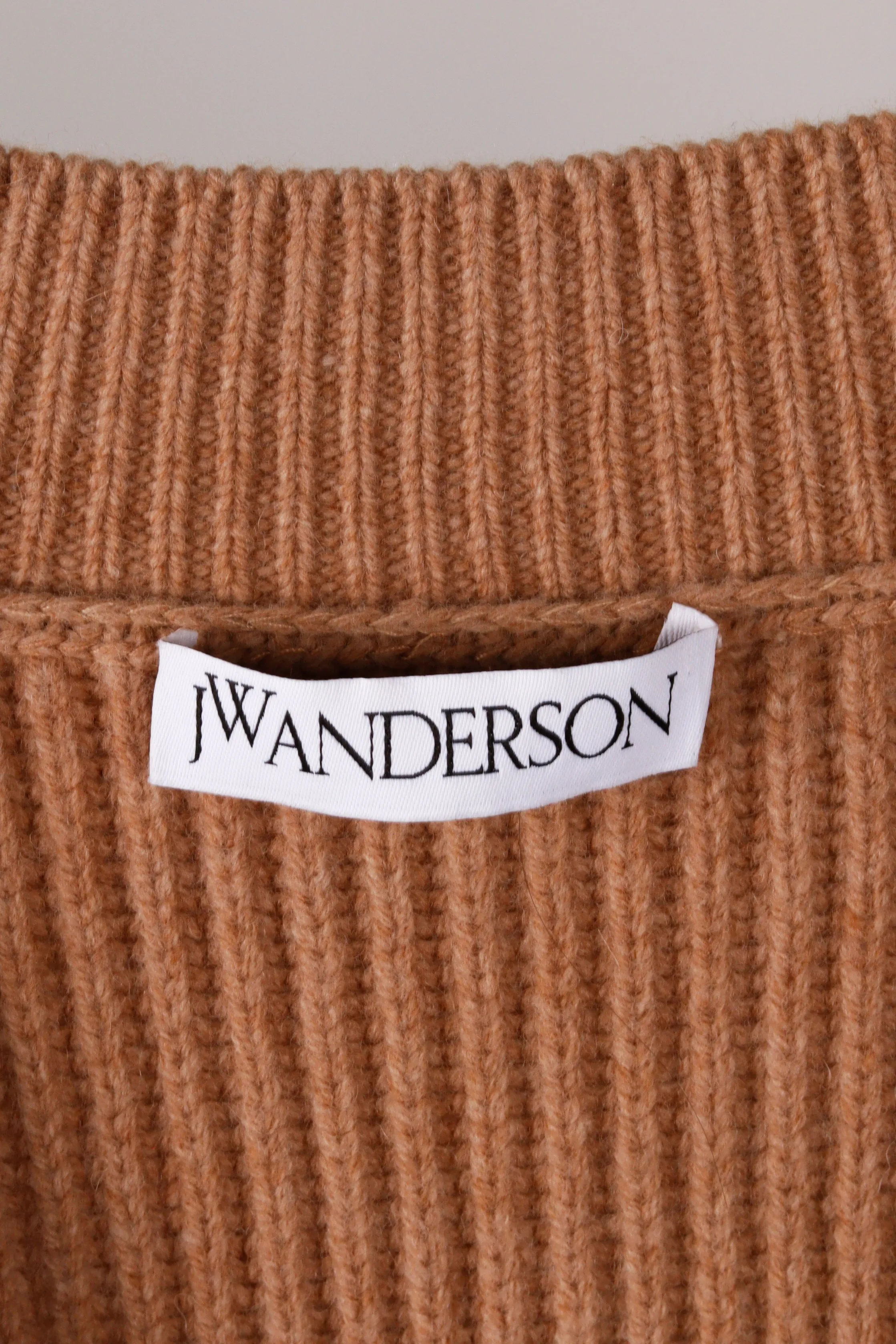JW Anderson FW21 'Strawberry' Intarsia Knit V-Neck Vest (2021)