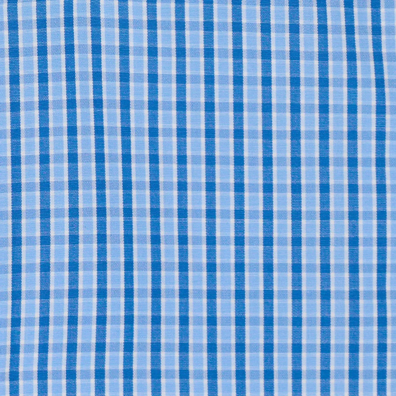 KITON Napoli Handmade Blue Plaid Poplin Cotton Dress Shirt EU 45 NEW US 18