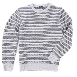 Kiton Patterned Knit Cashmere Sweater