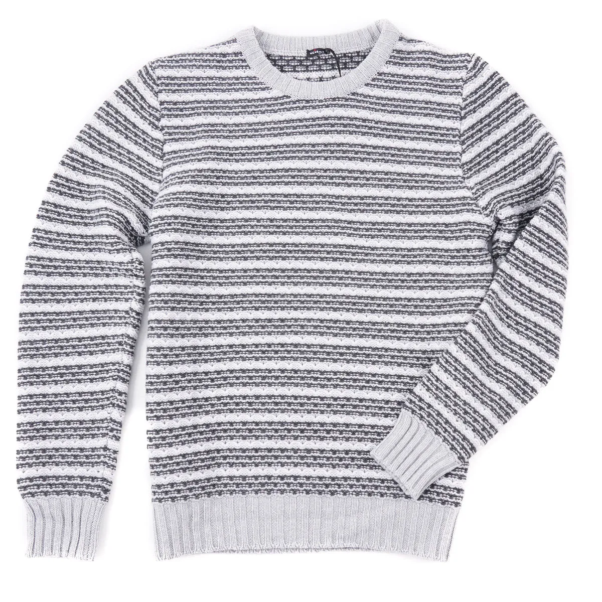 Kiton Patterned Knit Cashmere Sweater
