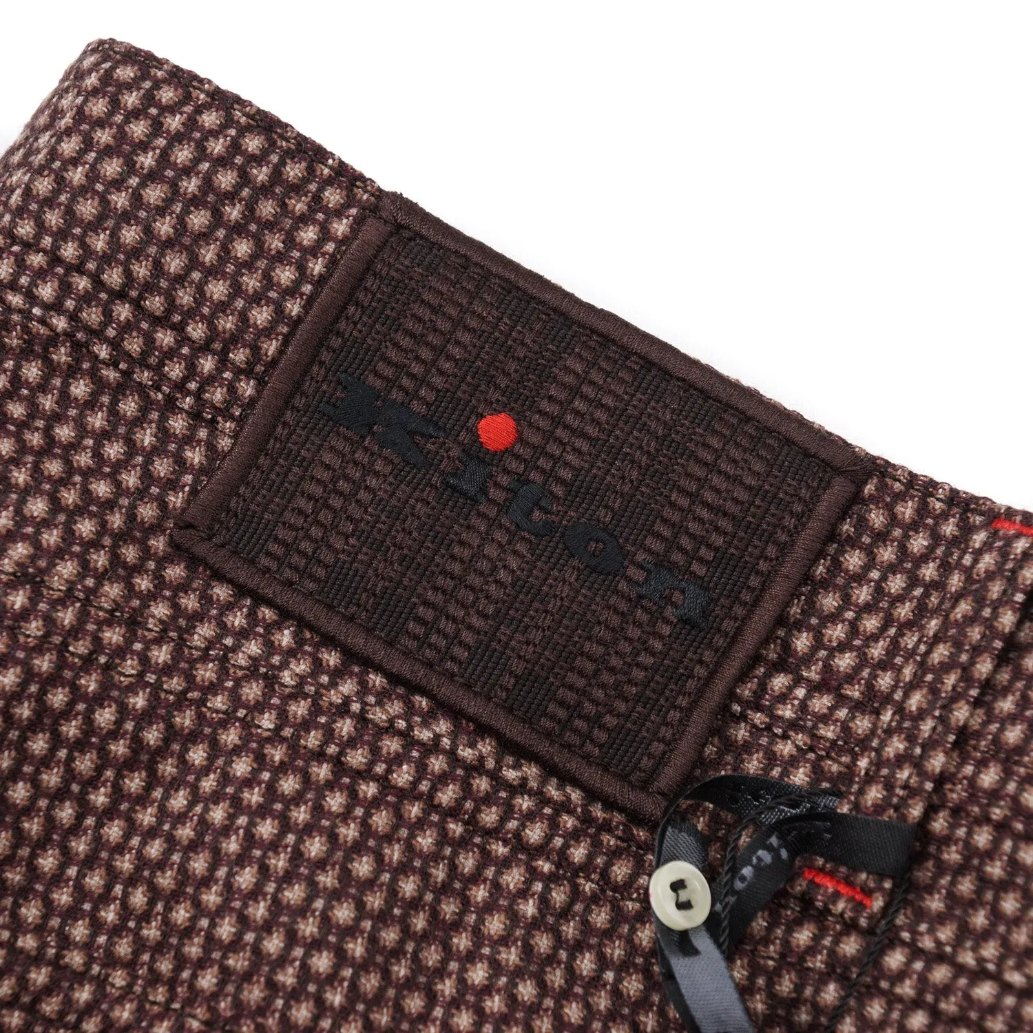 Kiton Slim Fit Five-Pocket Wool Pants