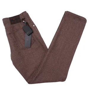 Kiton Slim Fit Five-Pocket Wool Pants