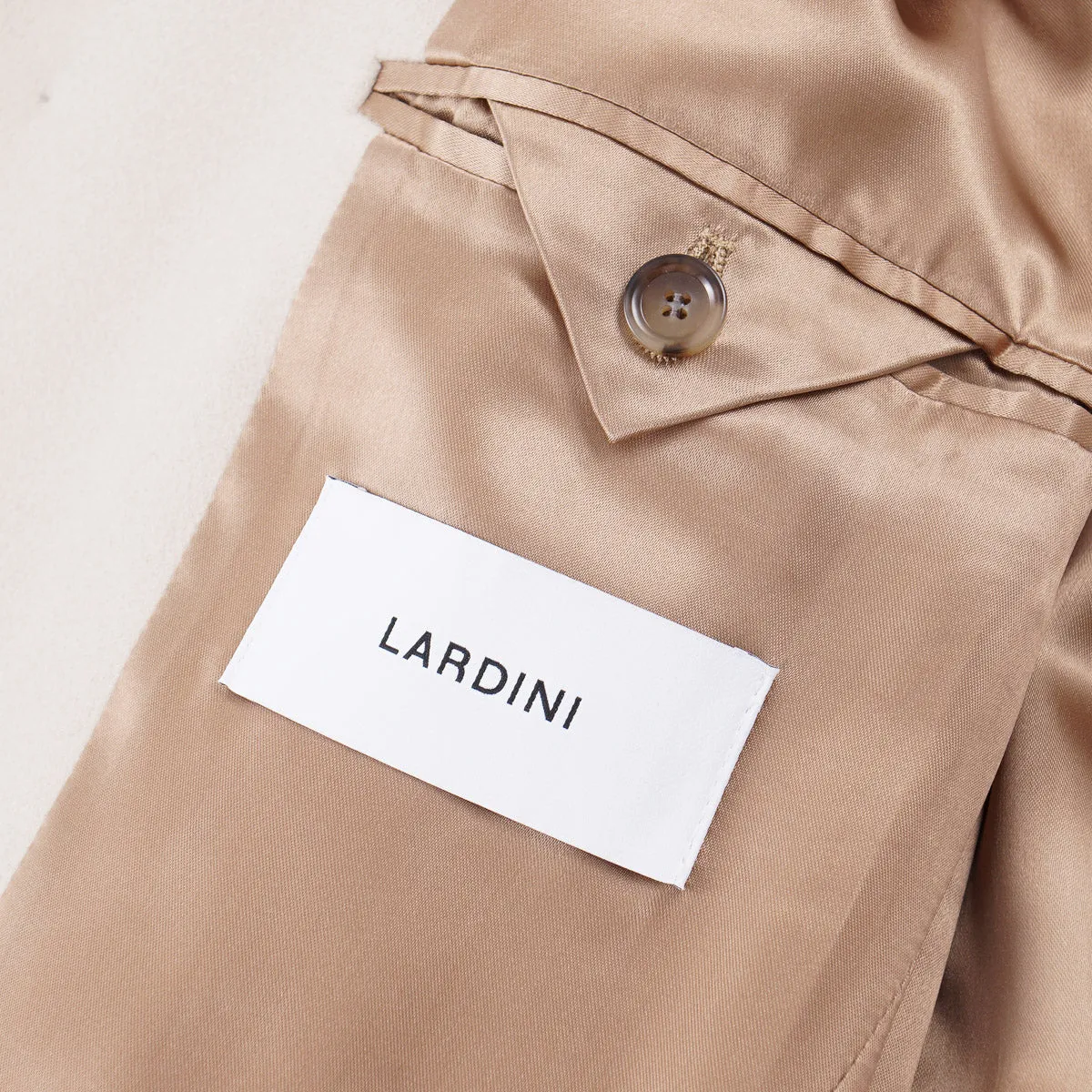 Lardini Soft Brushed Wool Overcoat