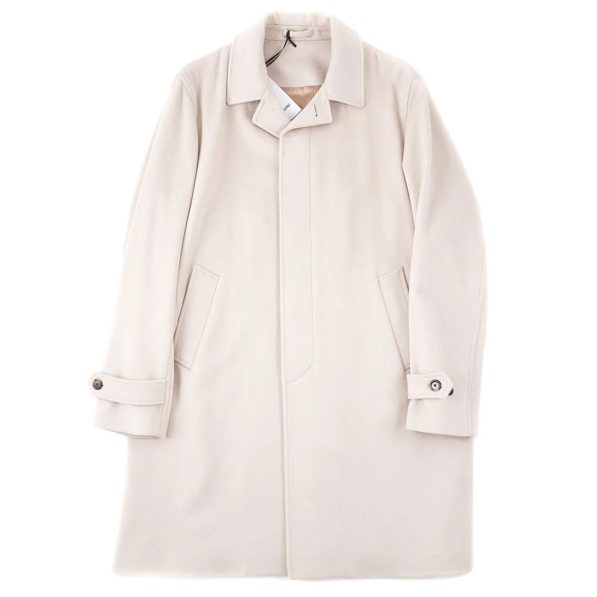 Lardini Soft Brushed Wool Overcoat