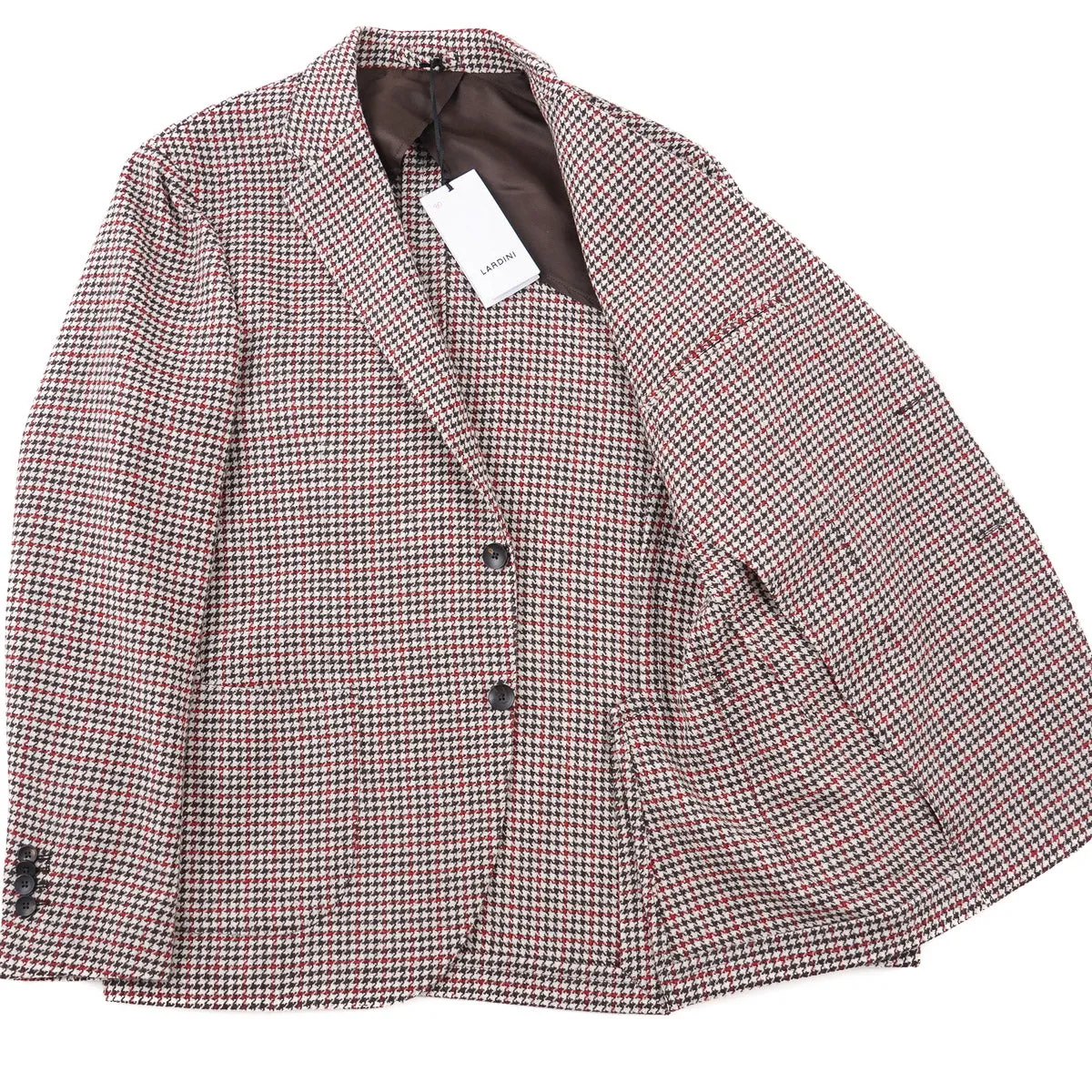 Lardini Soft-Constructed Wool Sport Coat