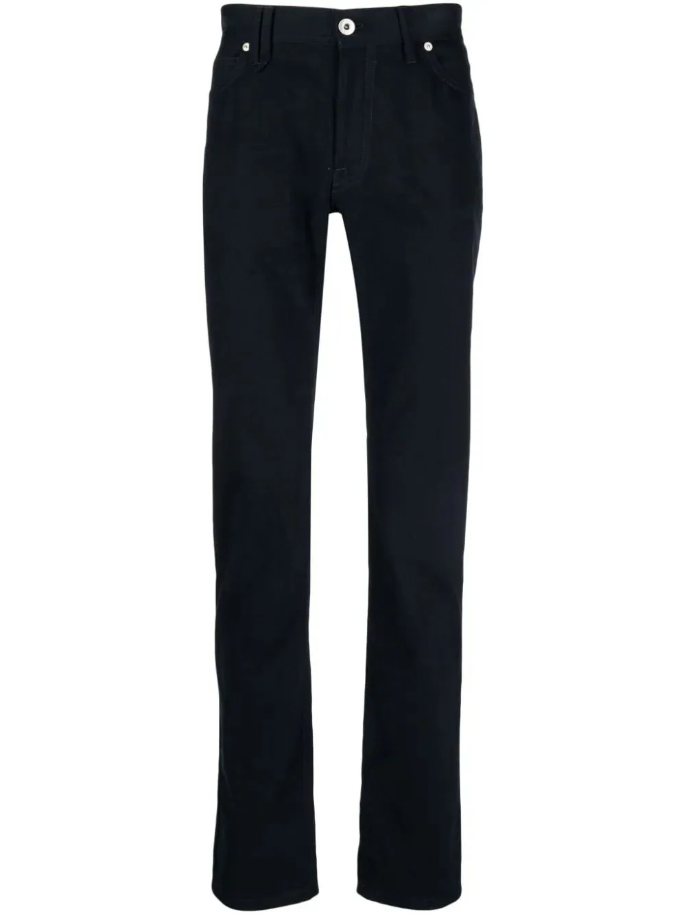 Logo-Appliqu Straight-Leg Trousers
