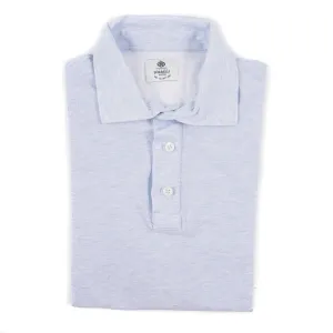 Luigi Borrelli Pique Knit Cotton Polo Shirt