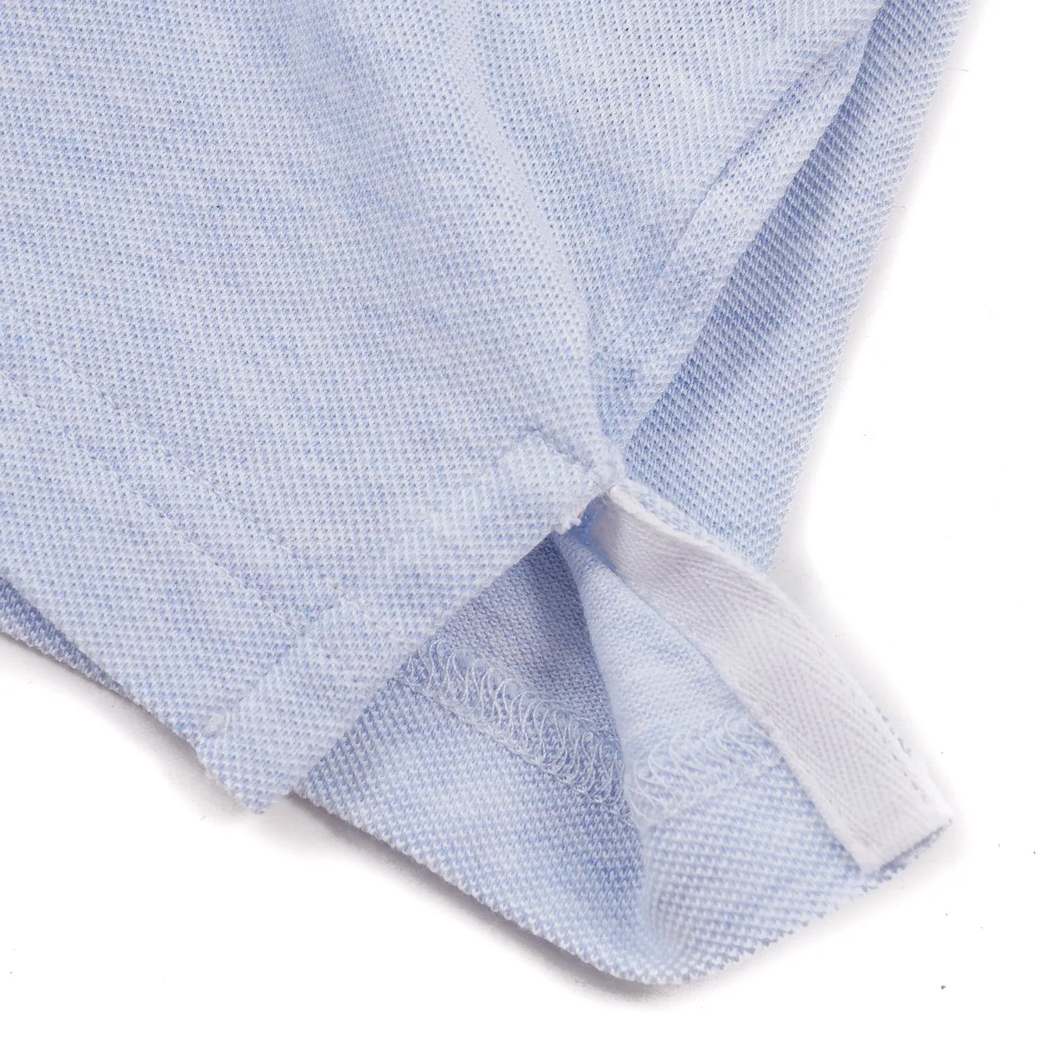 Luigi Borrelli Pique Knit Cotton Polo Shirt