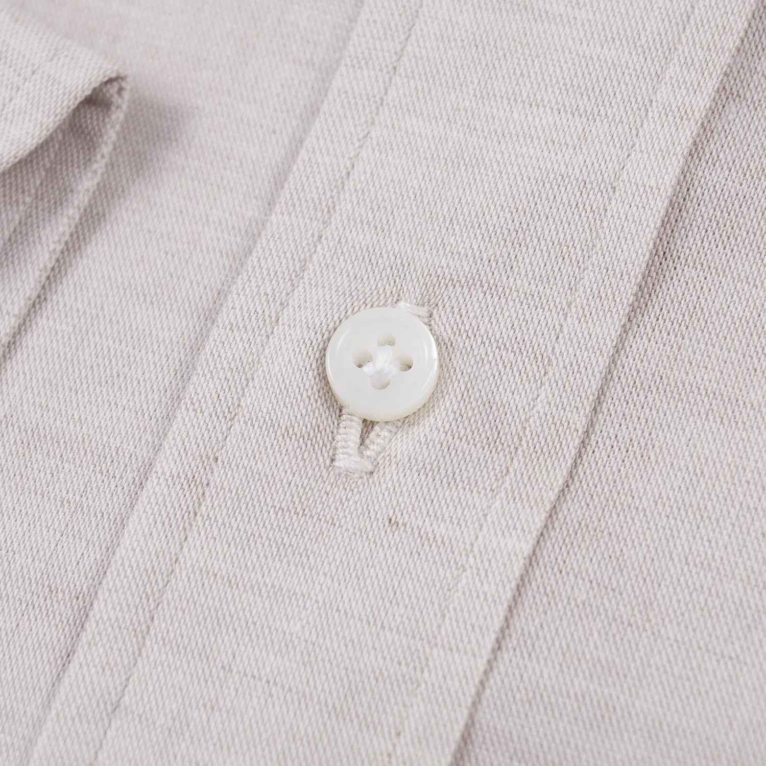 Luigi Borrelli Regular-Fit Cotton Dress Shirt