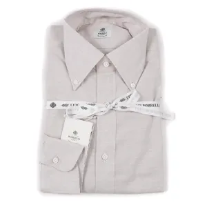Luigi Borrelli Regular-Fit Cotton Dress Shirt