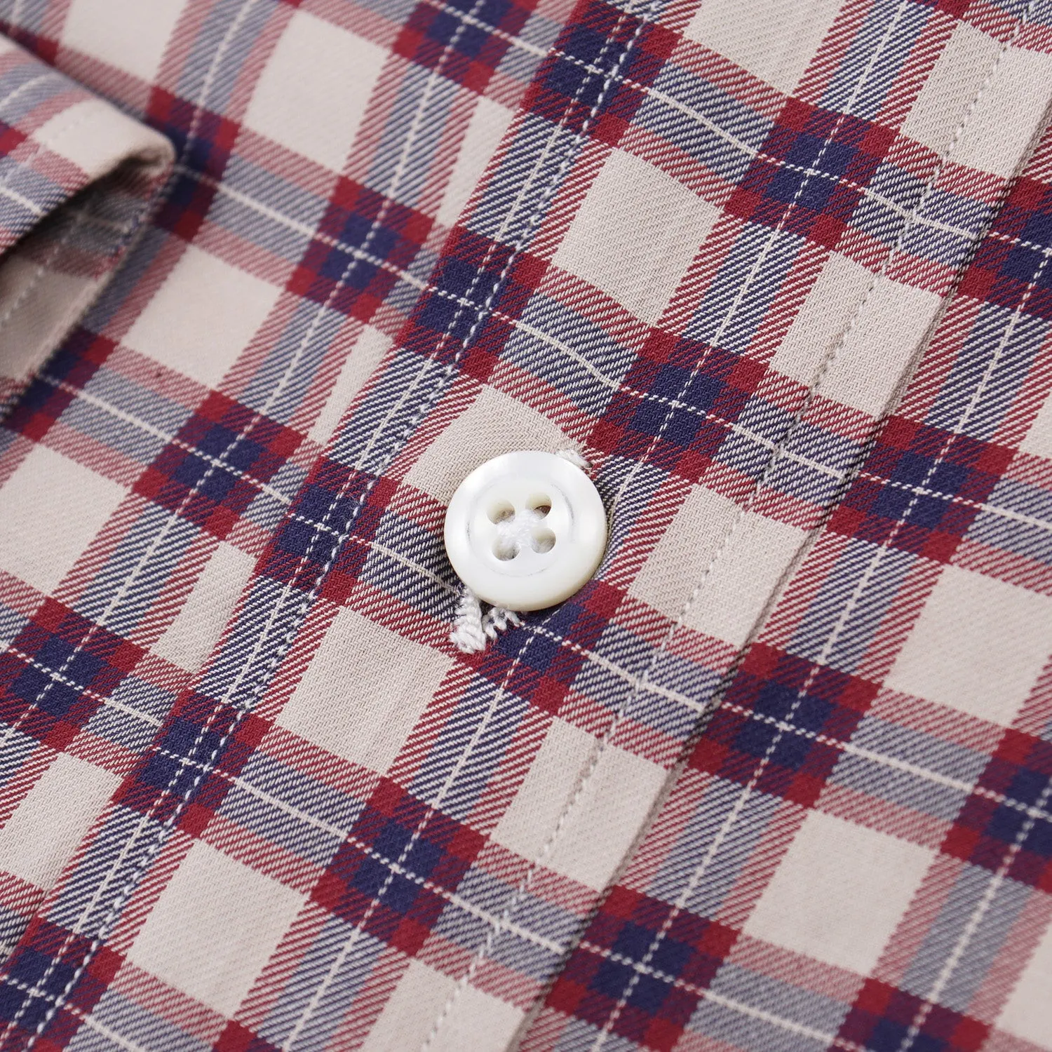 Luigi Borrelli Regular-Fit Cotton Dress Shirt