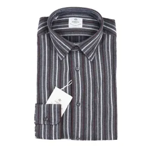 Luigi Borrelli Regular-Fit Flannel Cotton Shirt