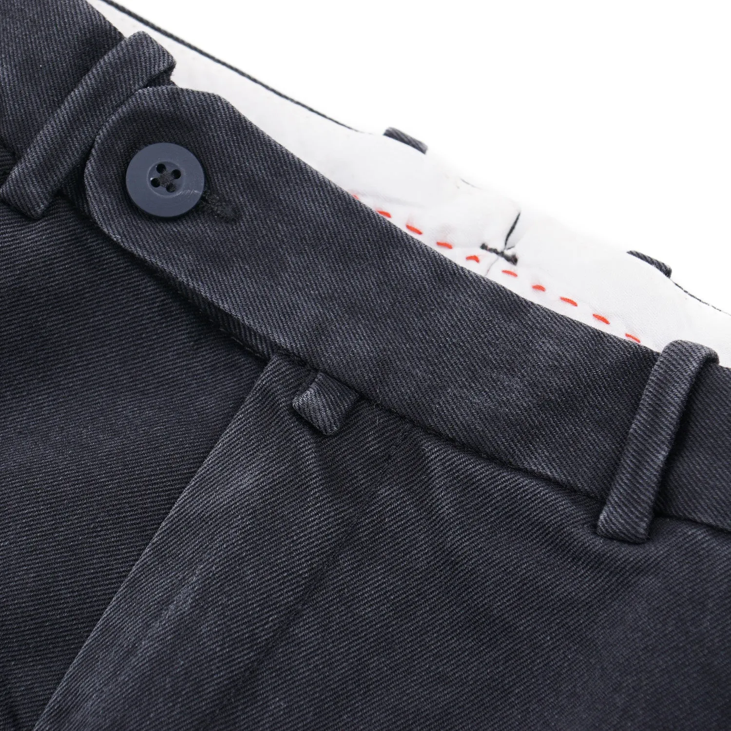 Luigi Borrelli Slim-Fit Denim Chinos