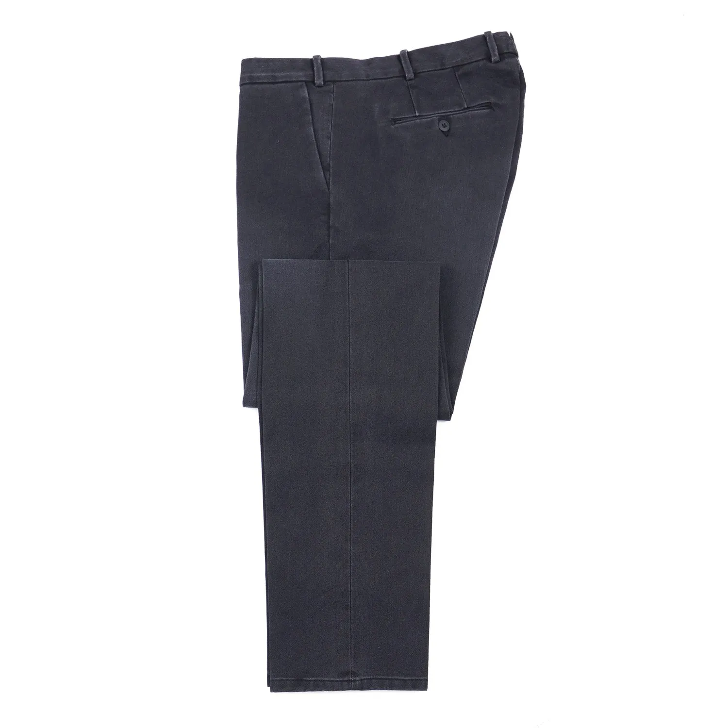 Luigi Borrelli Slim-Fit Denim Chinos