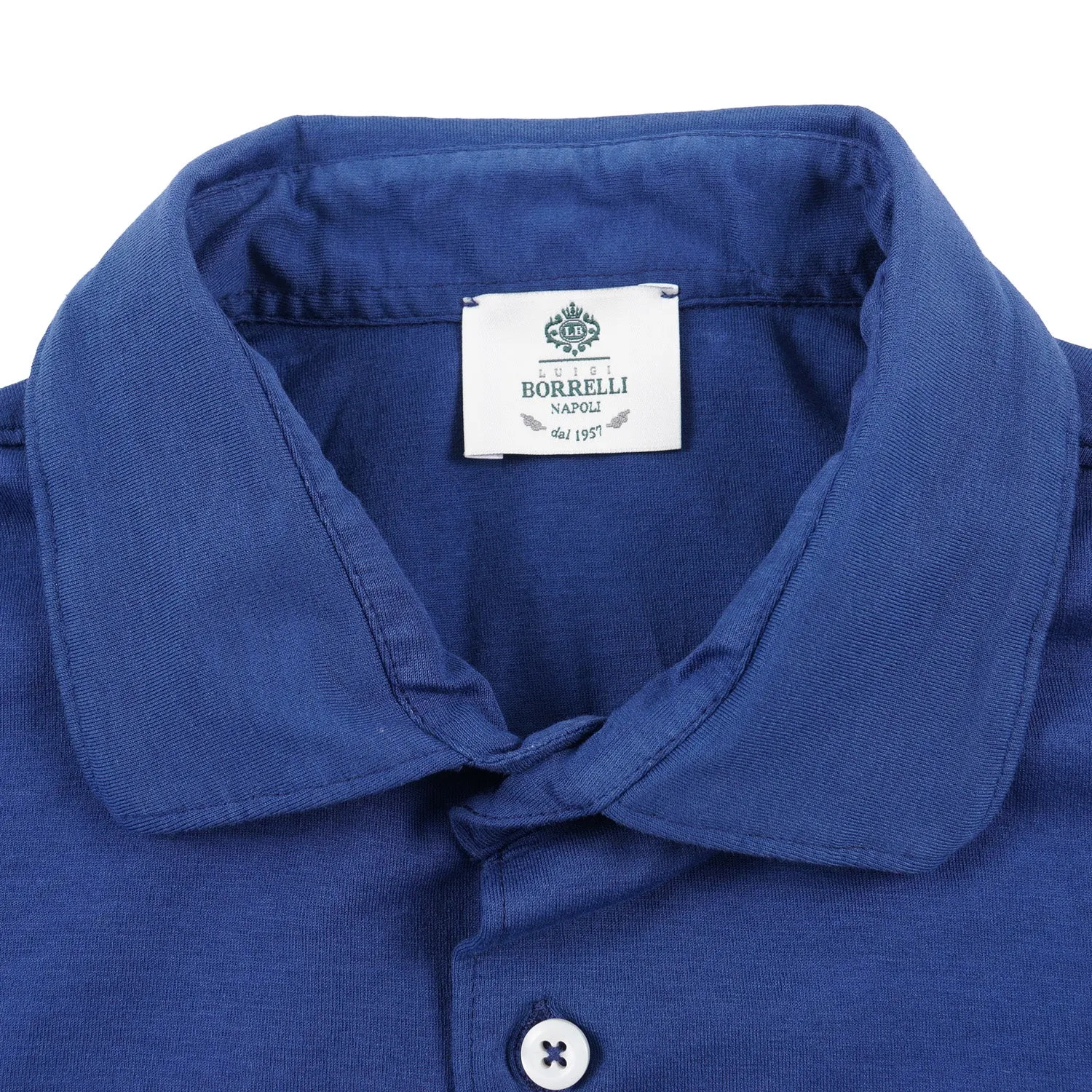 Luigi Borrelli Slim-Fit Jersey Cotton Shirt