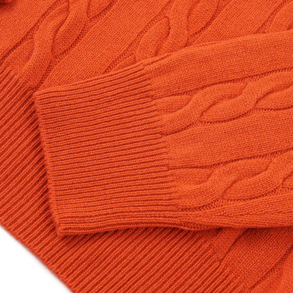 Manrico Cable Knit Cashmere Sweater