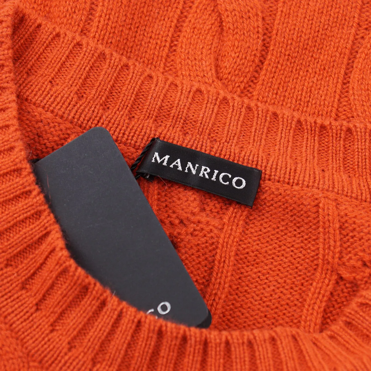 Manrico Cable Knit Cashmere Sweater