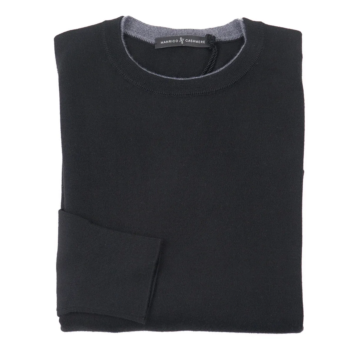 Manrico Slim-Fit Natural Stretch Cashmere Sweater