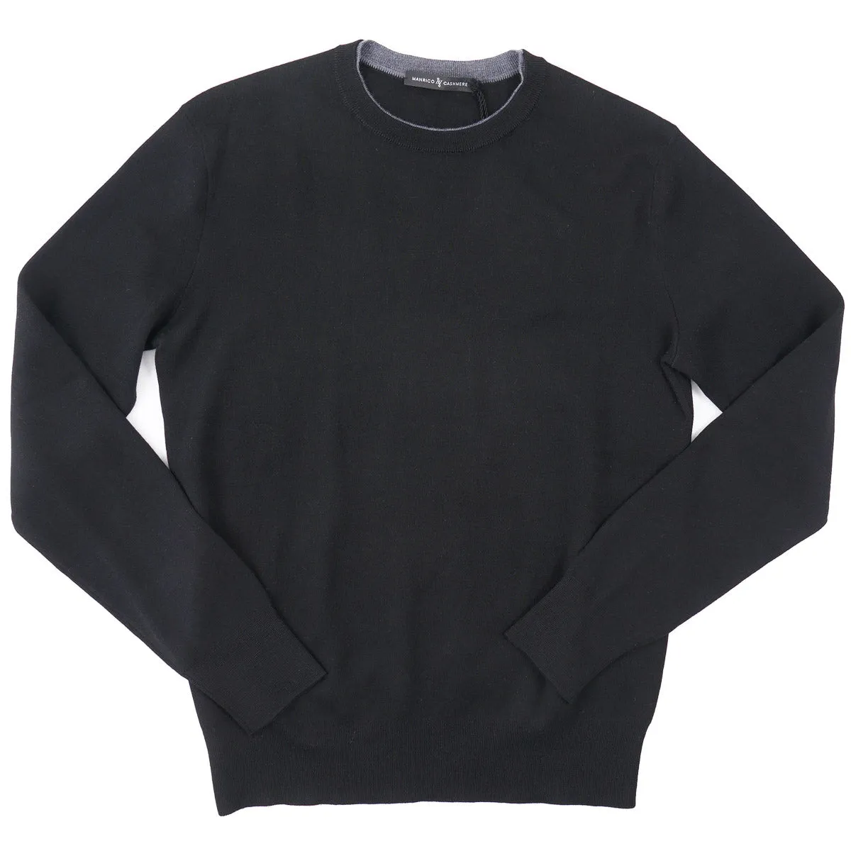 Manrico Slim-Fit Natural Stretch Cashmere Sweater