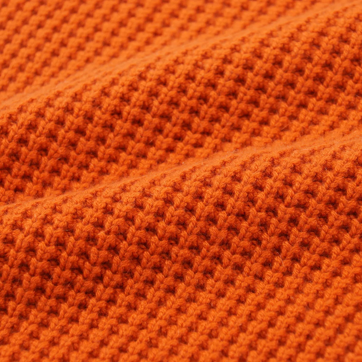 Manrico Thick Waffle Knit Cashmere Sweater