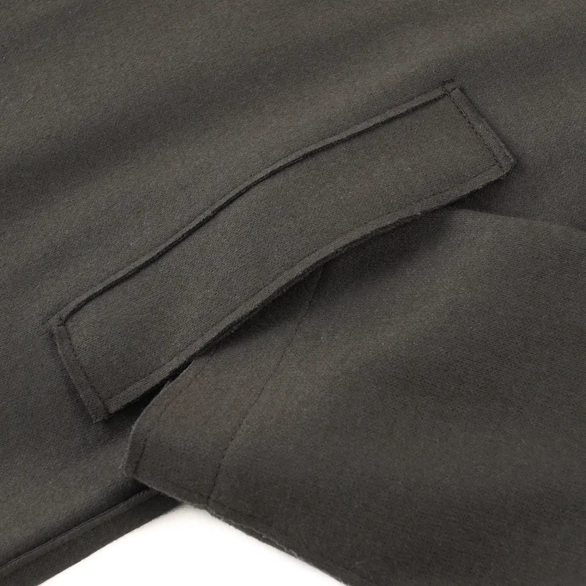 Manto Jersey Wool-Cashmere Overcoat