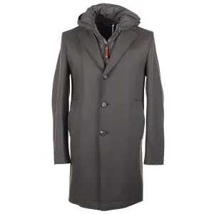 Manto Jersey Wool-Cashmere Overcoat