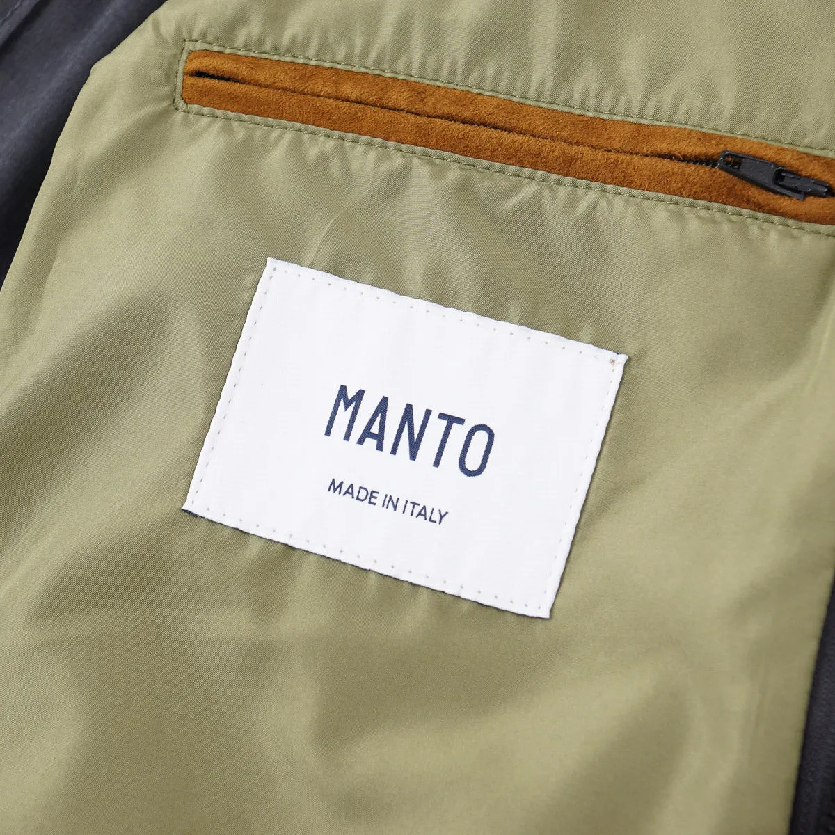Manto Lightweight Wool Car Coat