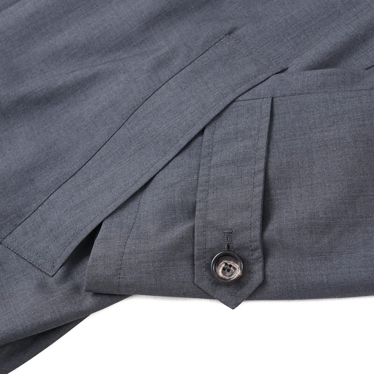 Manto Lightweight Wool Car Coat