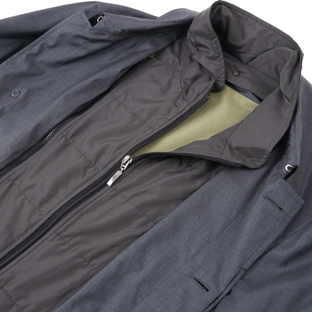 Manto Lightweight Wool Car Coat