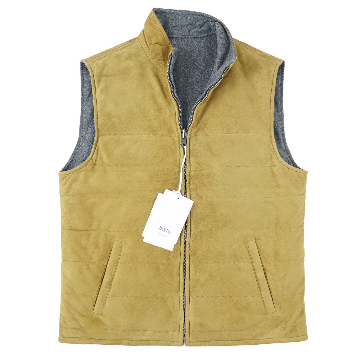 Manto Reversible Lambskin Suede Vest