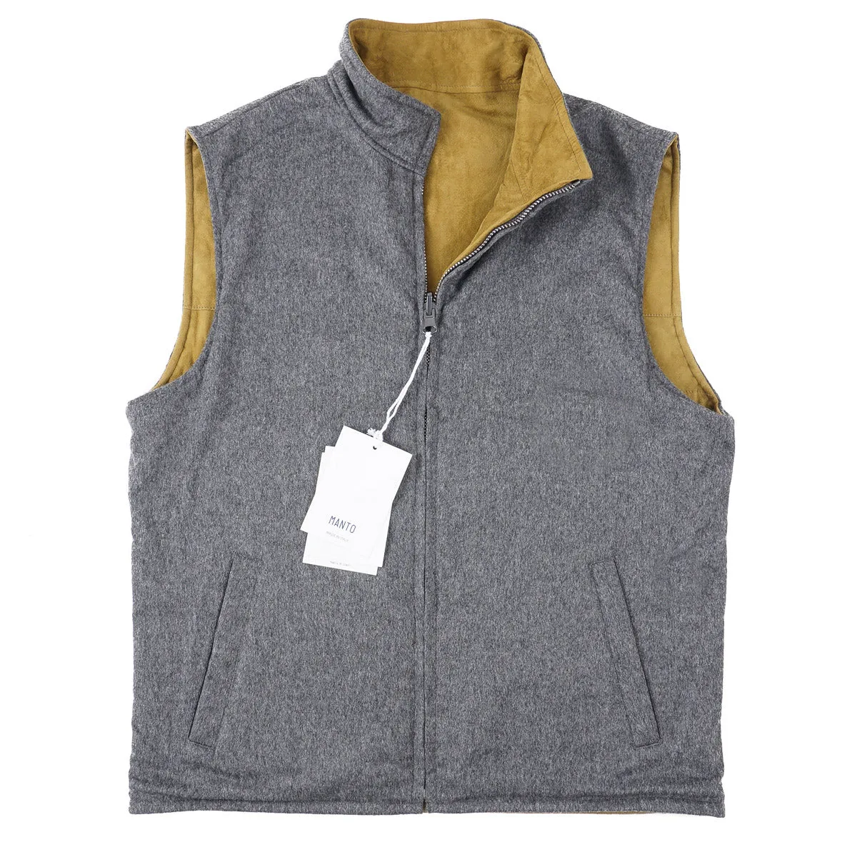 Manto Reversible Lambskin Suede Vest