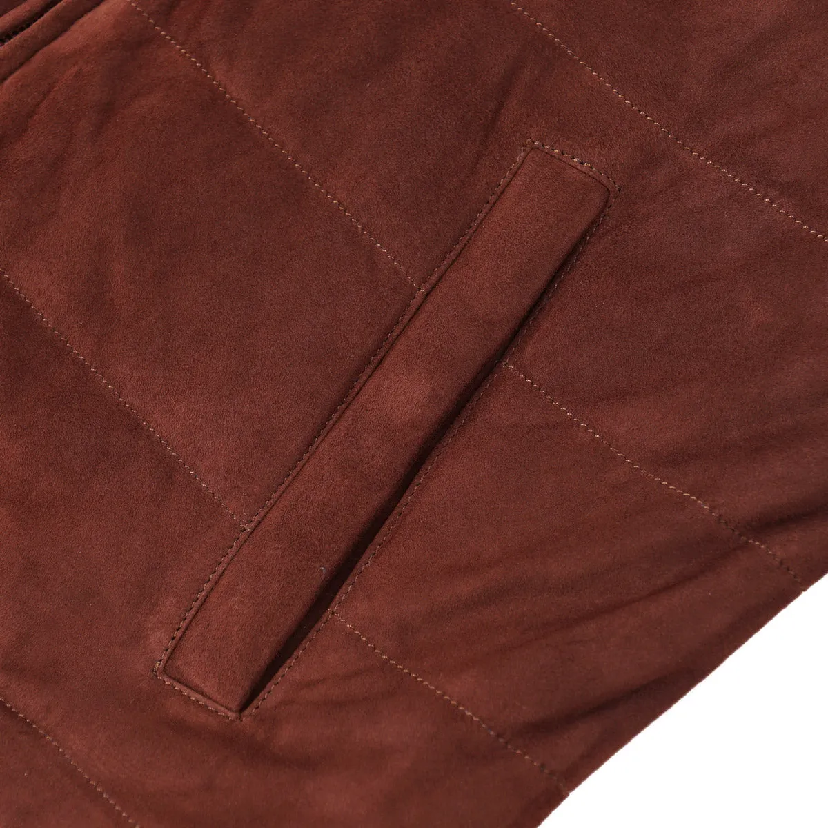 Manto Reversible Lambskin Suede Vest