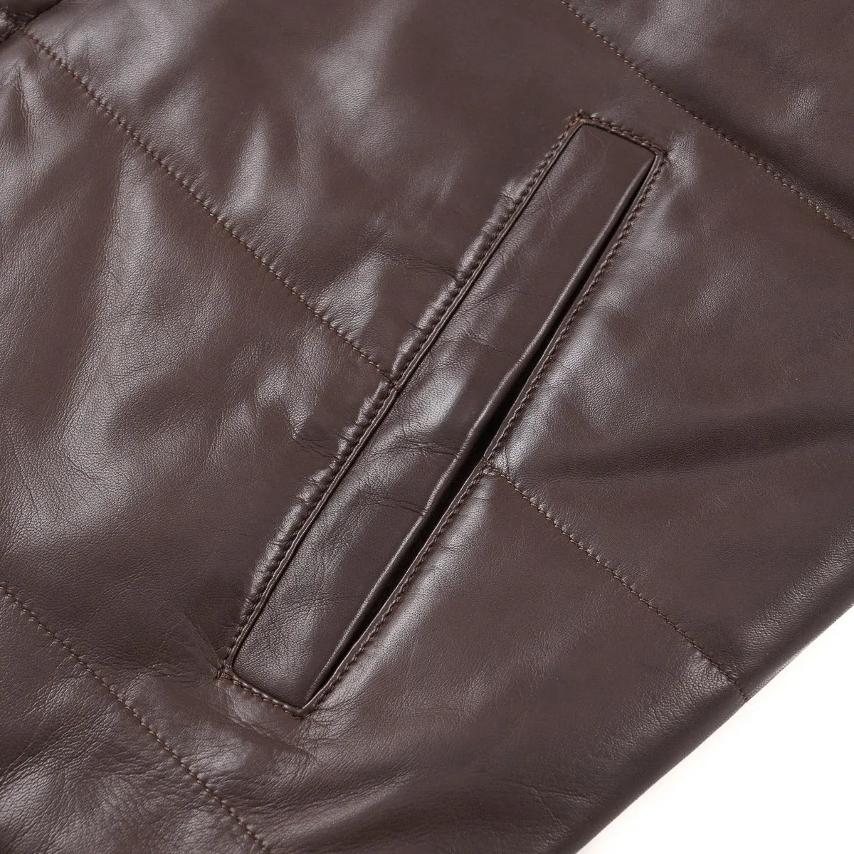 Manto Wool-Lined Nappa Leather Vest