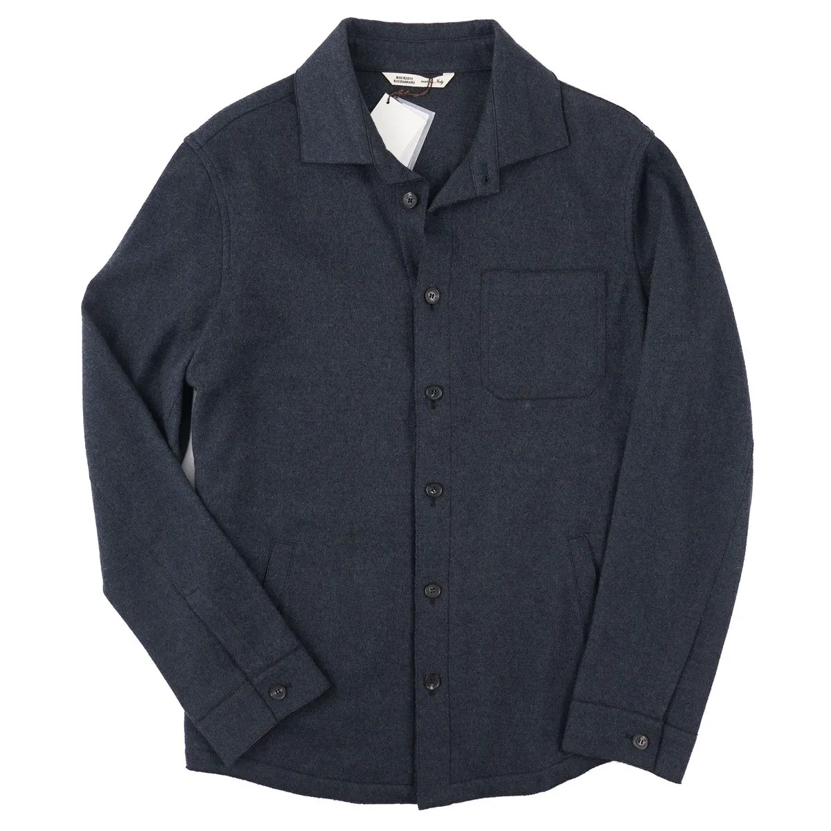 Maurizio Baldassari Flannel Wool Overshirt