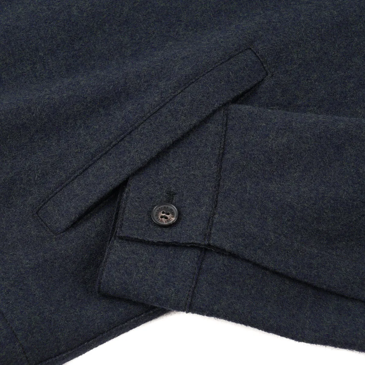 Maurizio Baldassari Flannel Wool Overshirt