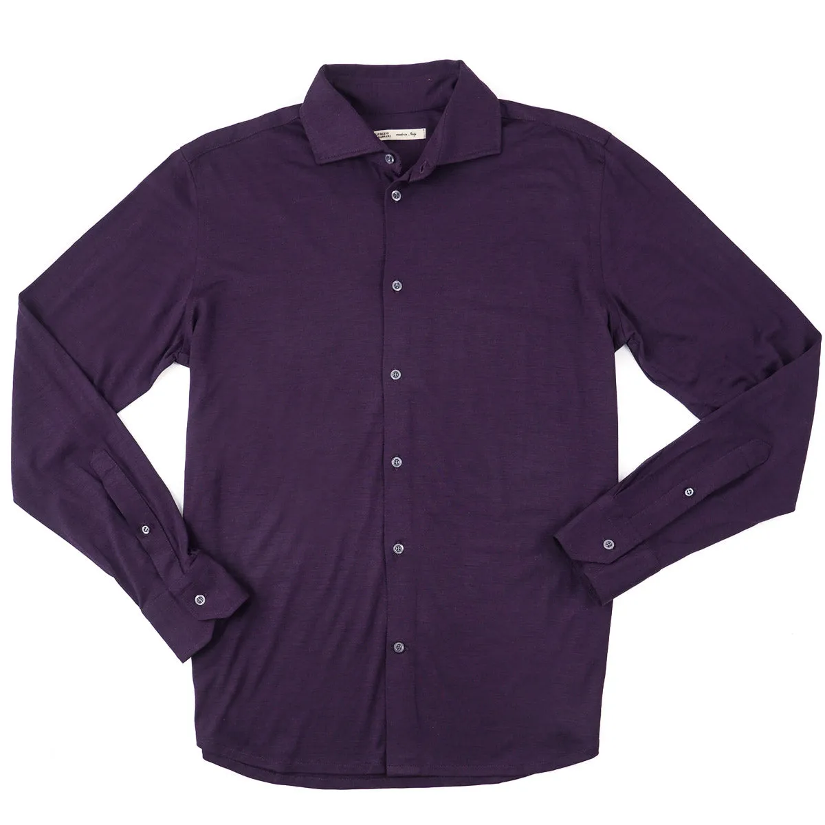 Maurizio Baldassari Jersey Wool Shirt