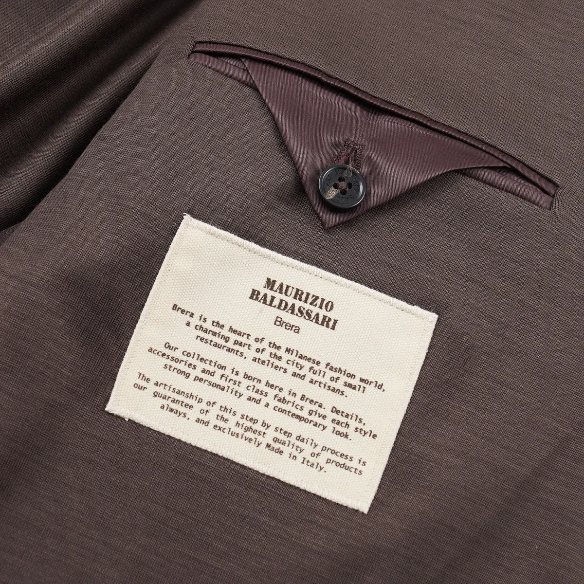 Maurizio Baldassari Jersey Wool 'Soft Jacket'
