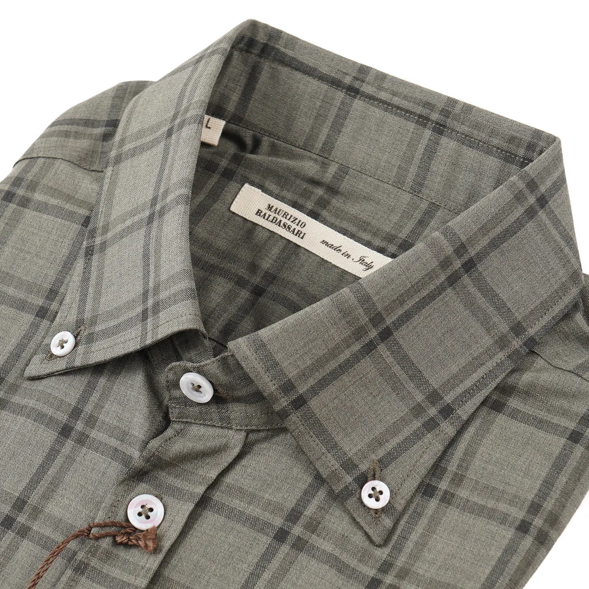 Maurizio Baldassari Lightweight Wool Shirt